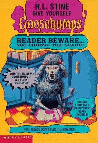Goosebumps Don’t Feed the Vampire